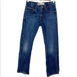 Levi's Boys 514 Straight Leg Denim Blue Jeans
